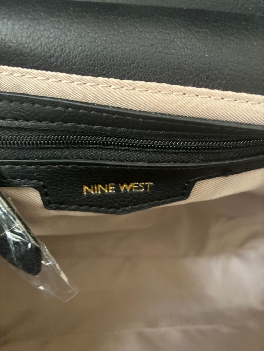 Nine West Black Convertible Flap - Picture 5 of 7